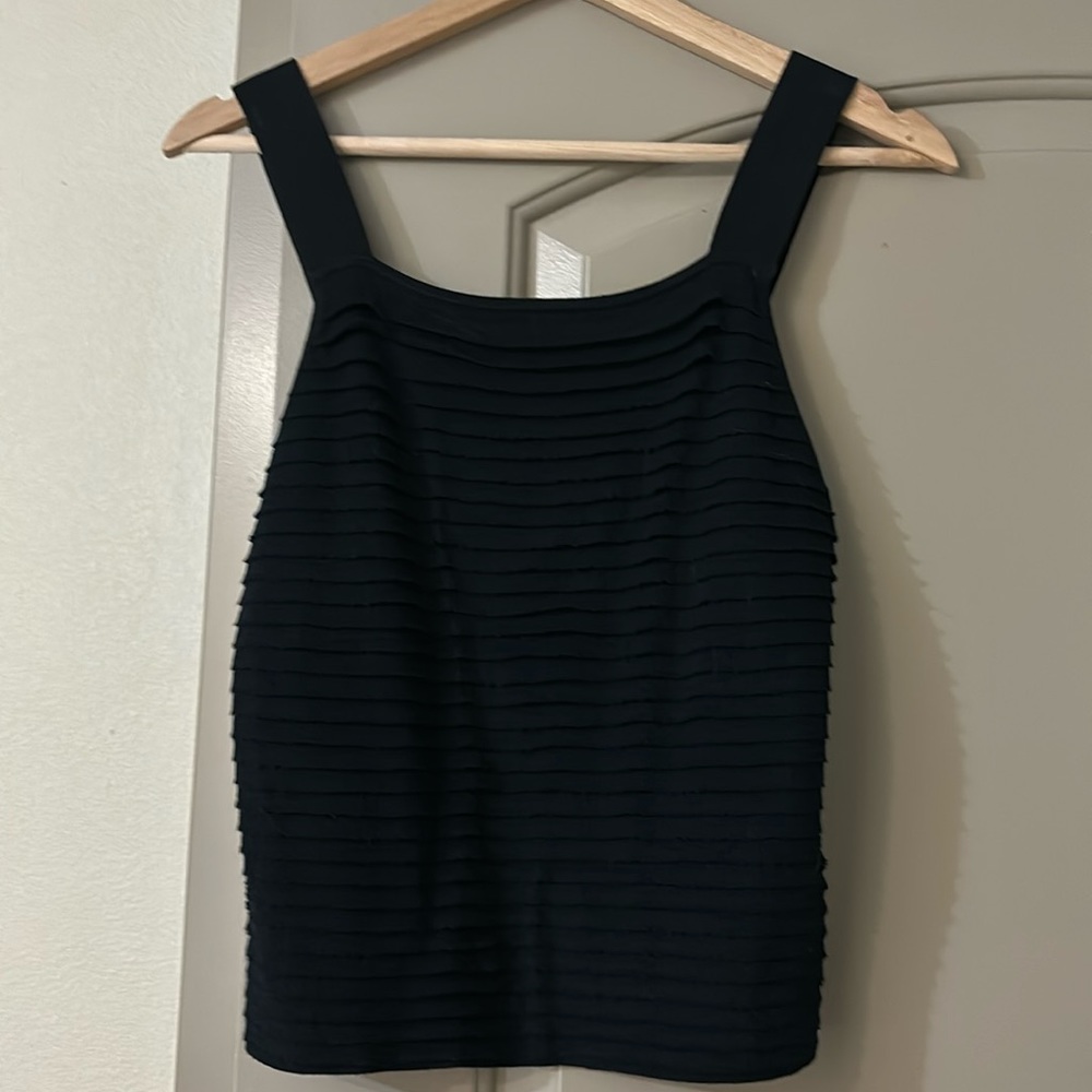 Club Monaco Huko Knit Square Neck Tank Top
